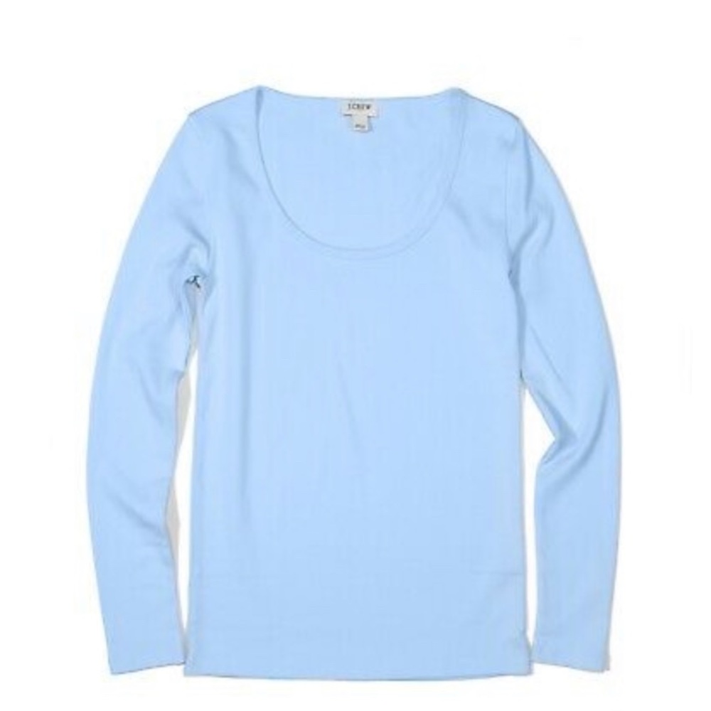 JCREW Scoop Long Sleeve Tee